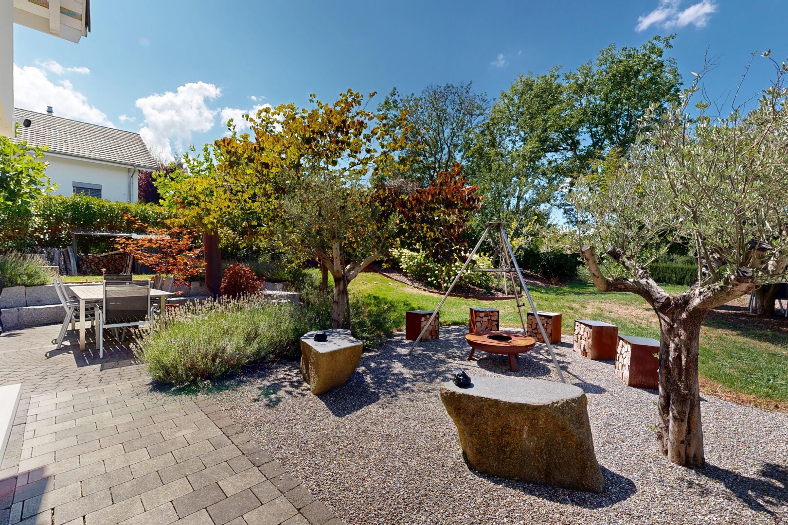 terrace featuring a patio and outdoor dining space