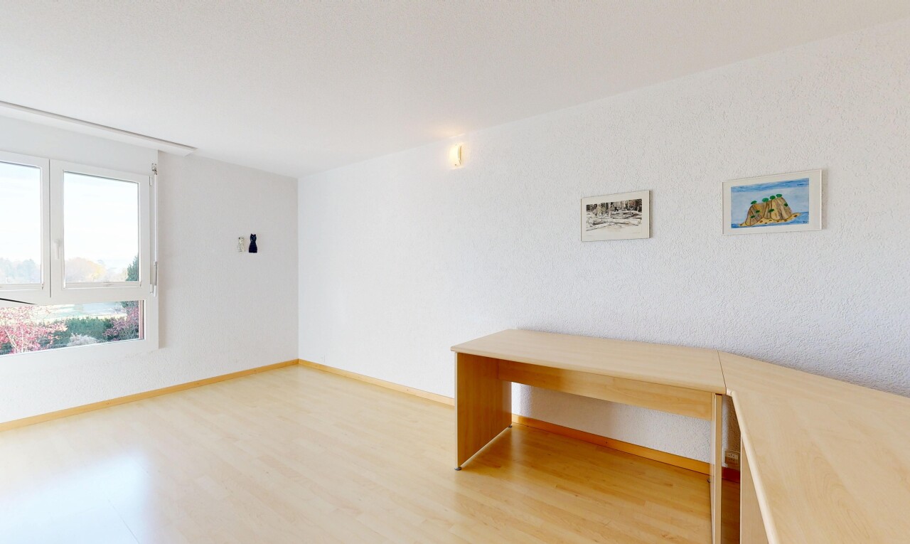 pièce vide avec natural light, lumière naturelle, inside property, wood finish floor, et sol en finition bois
