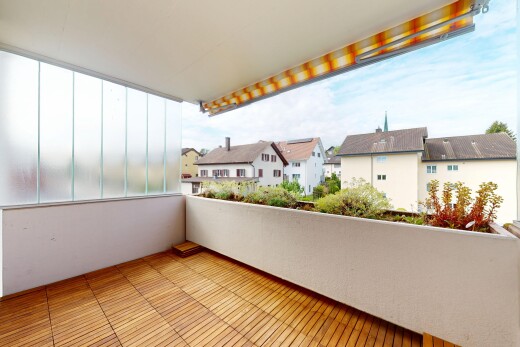 balcon avec balcon, from property, residential view, vue résidentielle, et day time