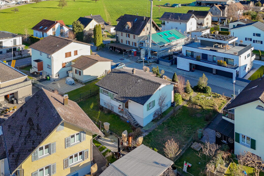 außenansicht mit wohngebietblick, residential view, und terrasse
