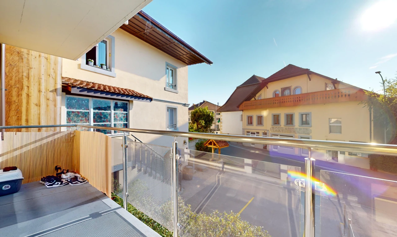 balcon avec balcon