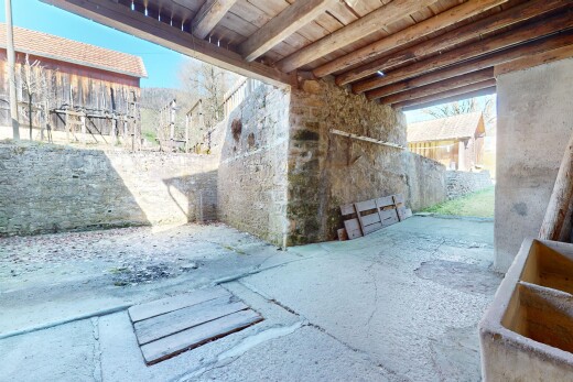 terrasse mit zaun und terrasse