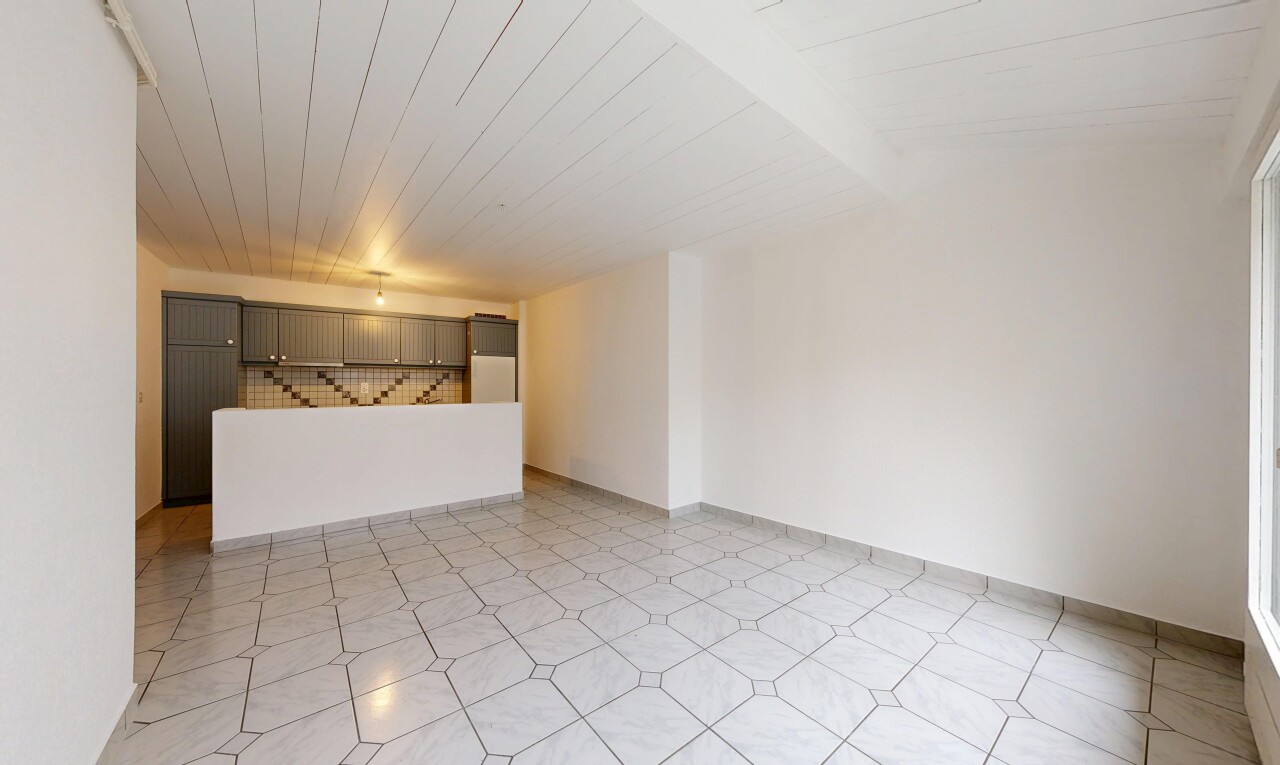 spare room with wooden ceiling and light floors