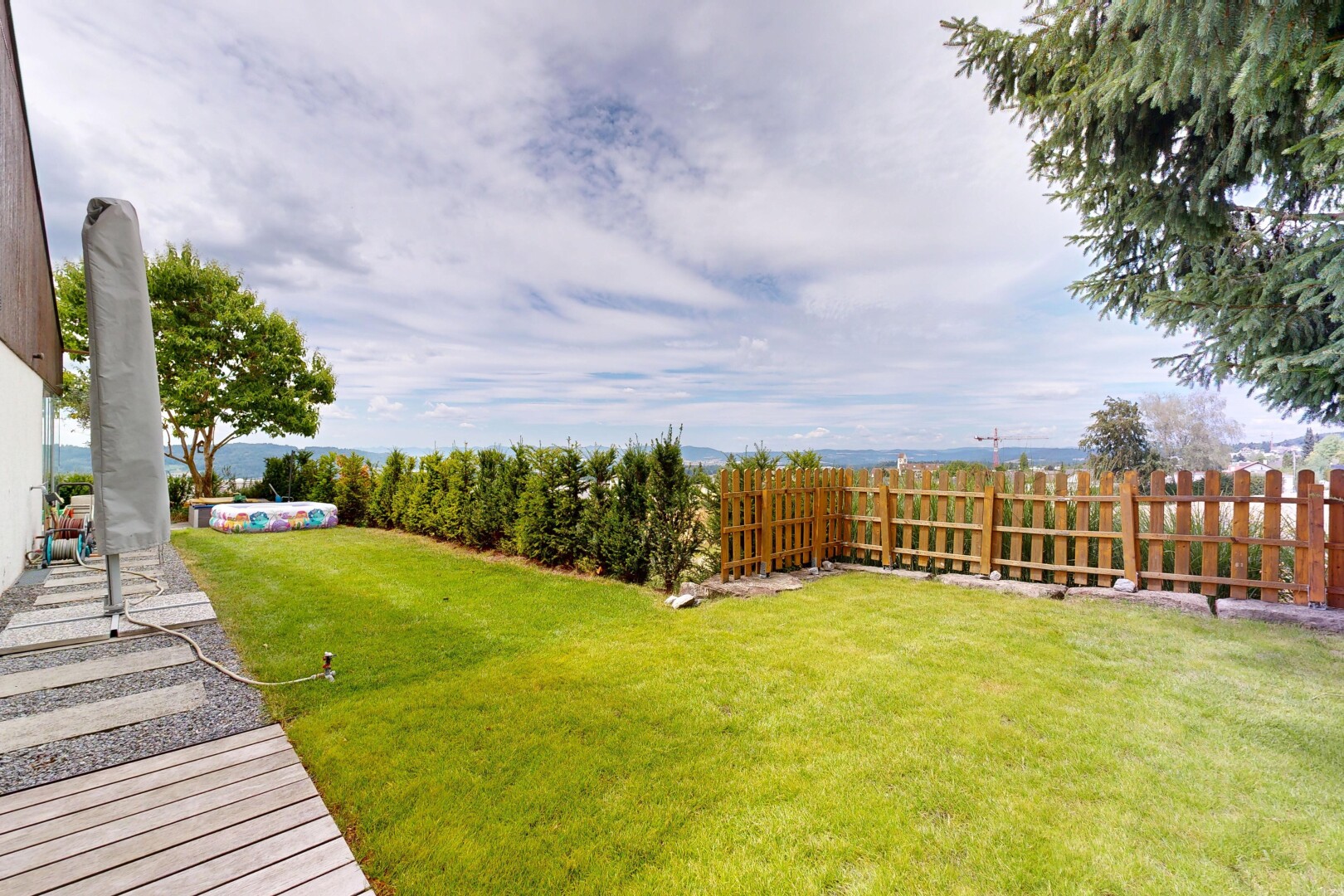 view of garden