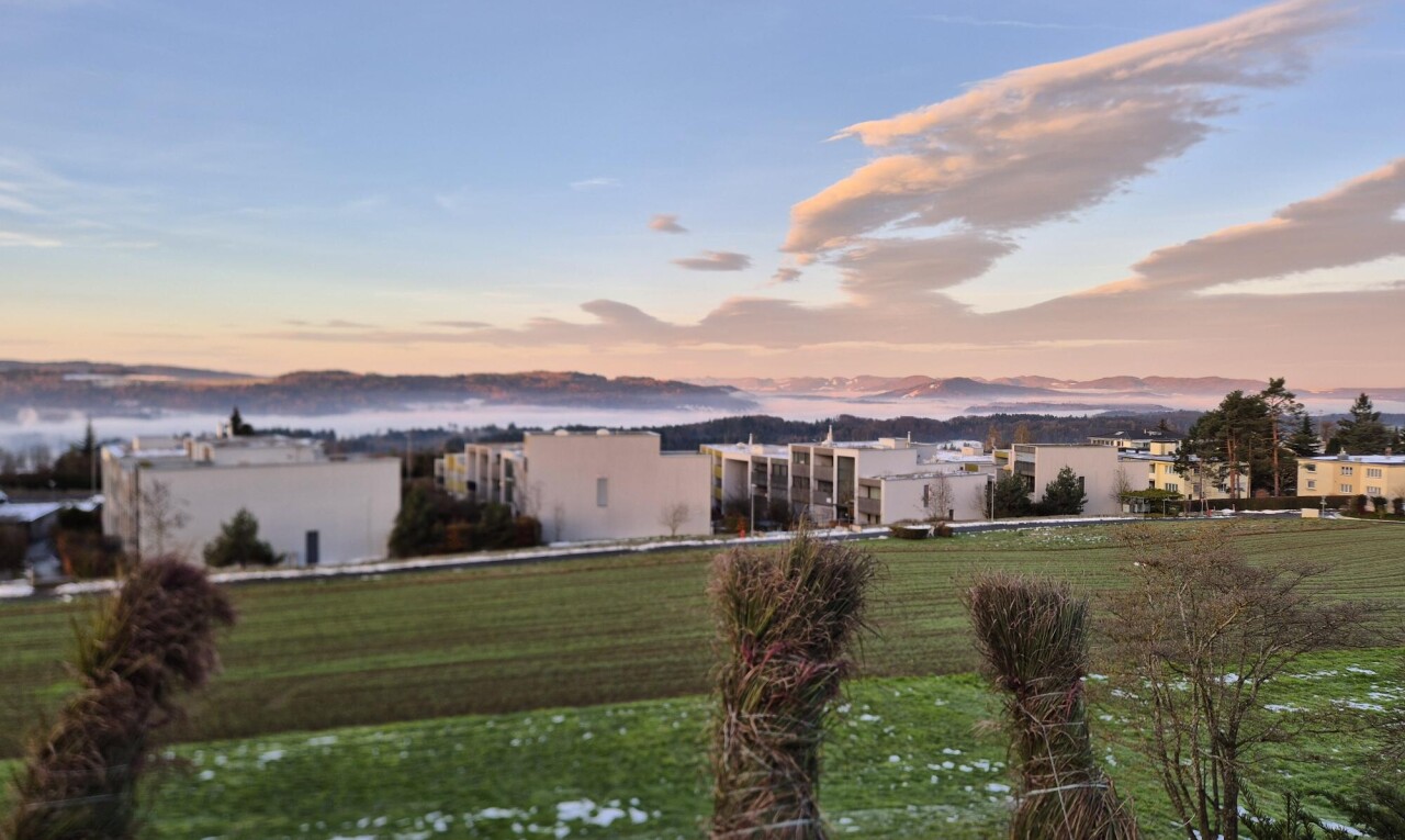 vue sur la mer avec dusk