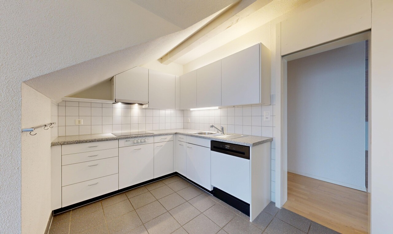 kitchen with white cabinets, backsplash, dark tile patterned floors, dishwasher, and black electric cooktop