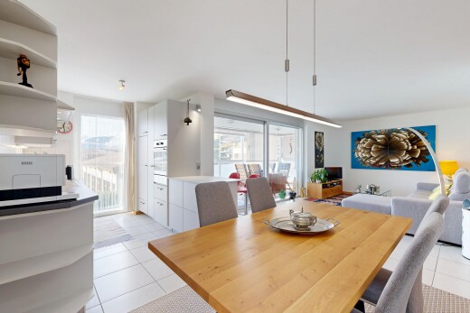 salle à manger avec inside property, lumière naturelle, natural light, cloison sèche, et drywall