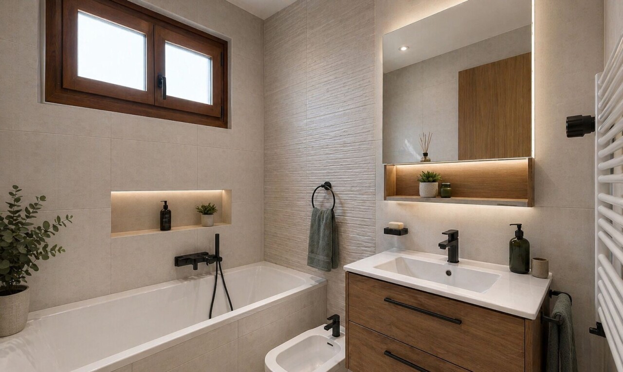 full bath featuring a bath and a bidet