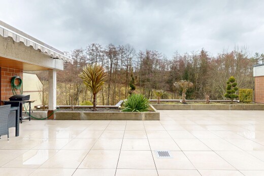 terrasse mit overcast und terrasse