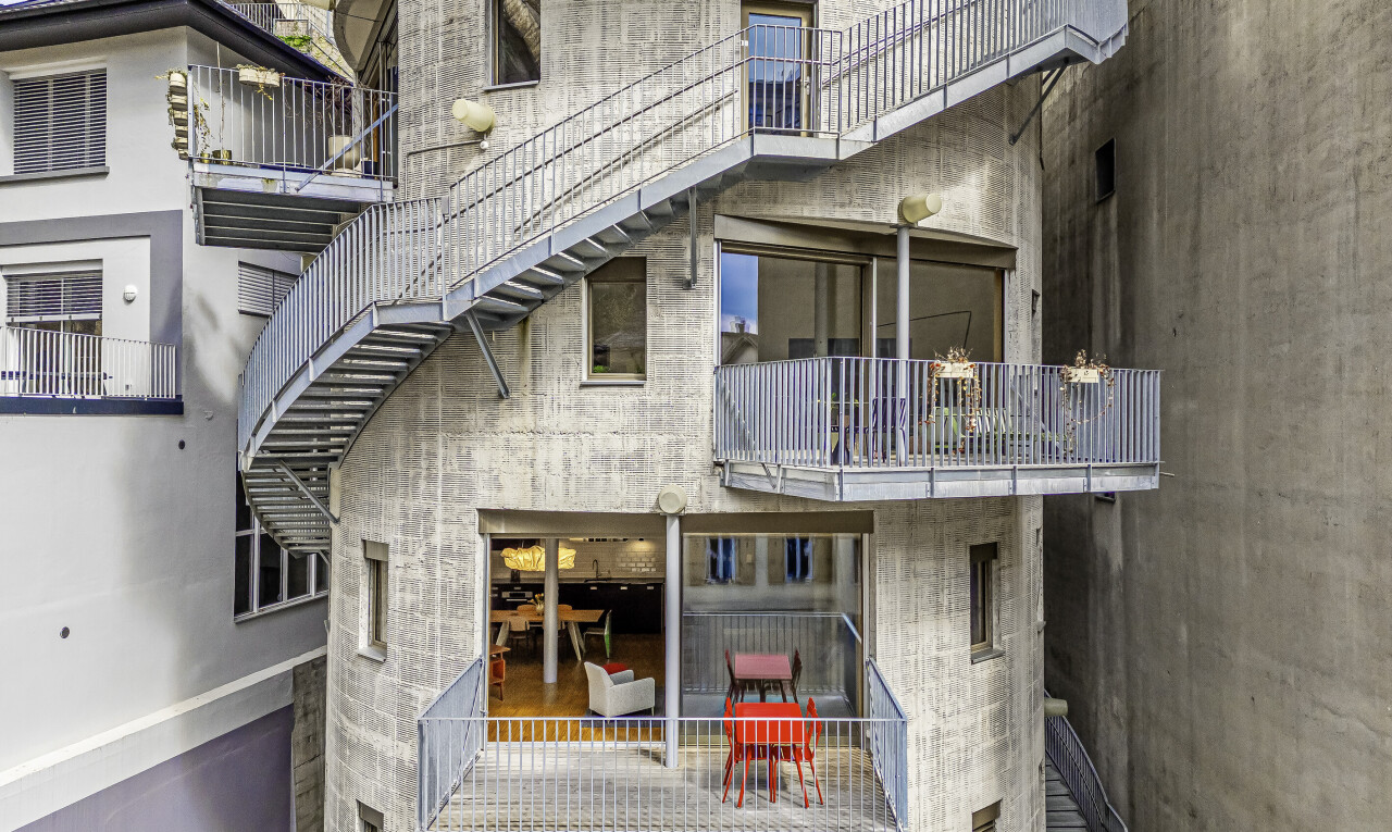 extérieur du bâtiment