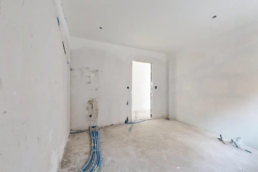 pièce vide avec inside property, drywall, et cloison sèche