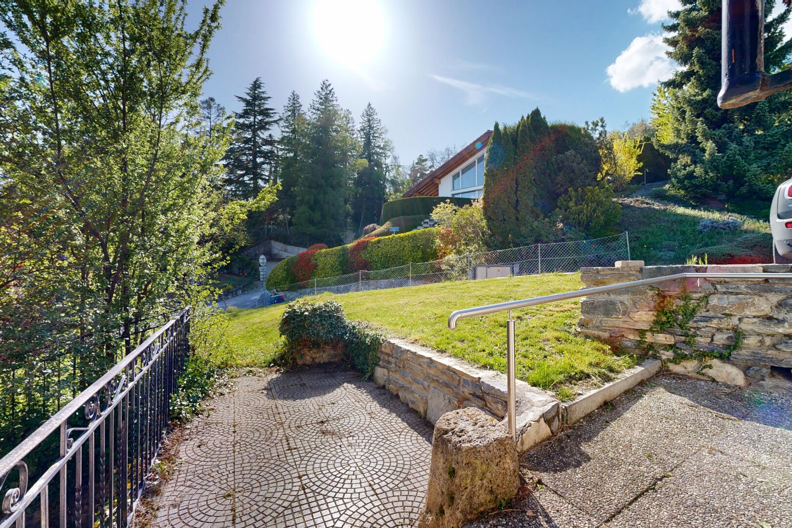 view of garden