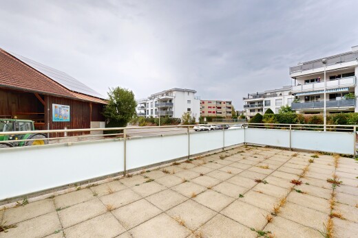 terrasse avec overcast et terrasse