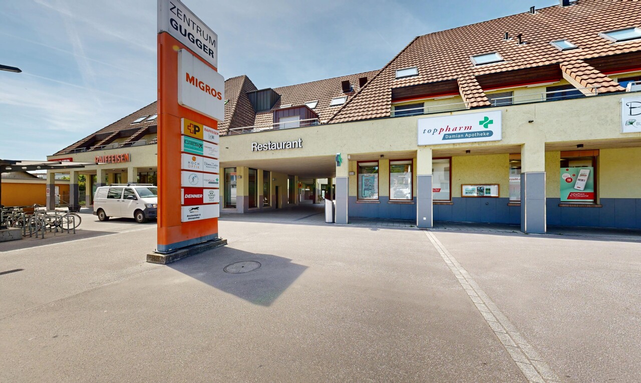 außenansicht mit day time und from community