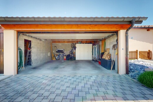 view of parking featuring driveway