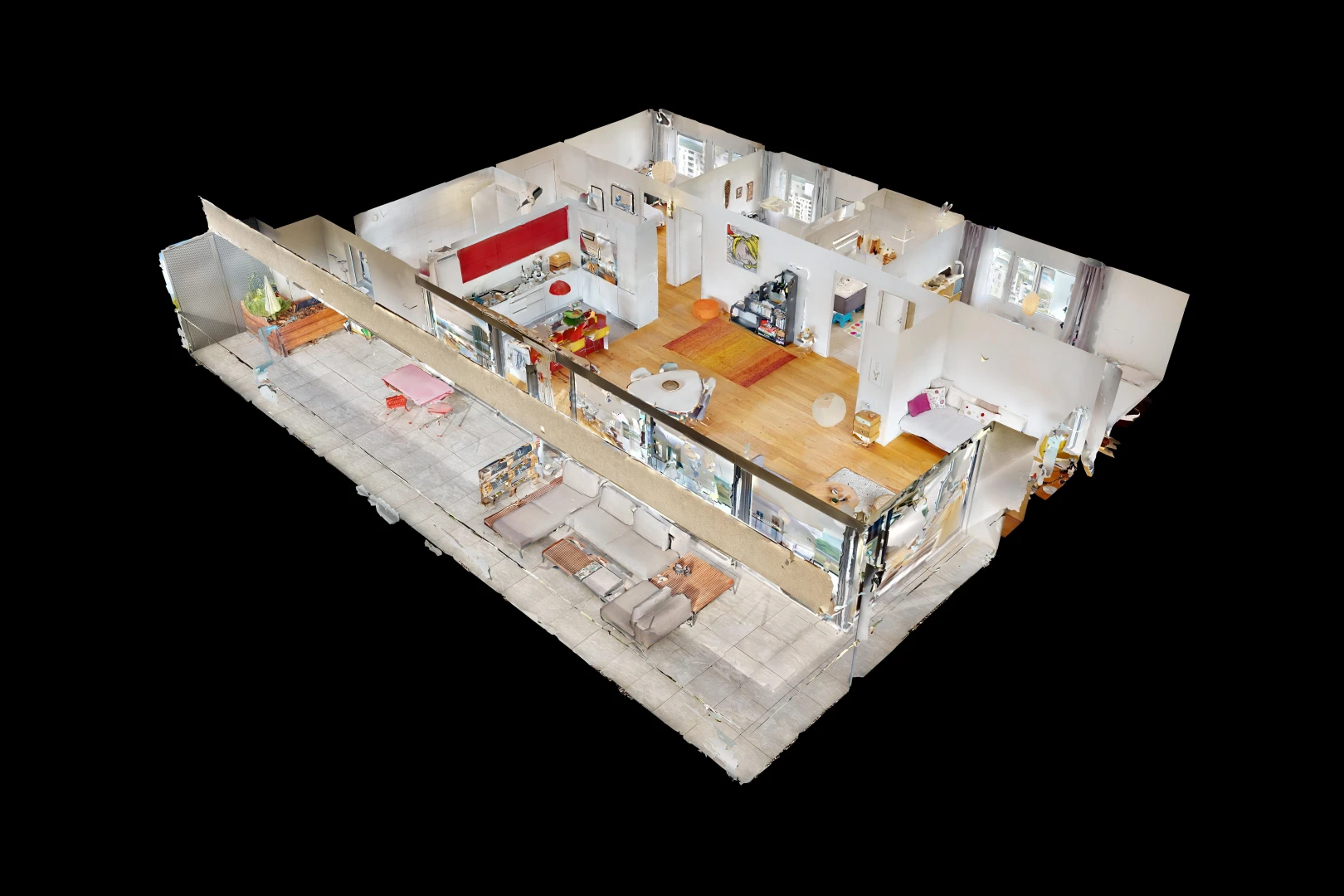 plan d'étage 3d