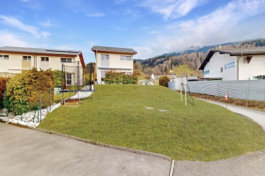 garden featuring a trampoline