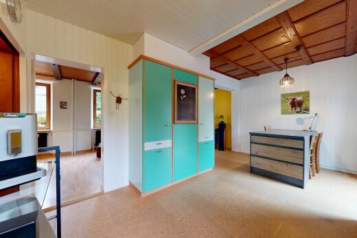 salle à manger avec inside property, wood ceiling, plafond en bois, wood wall, et mur en bois