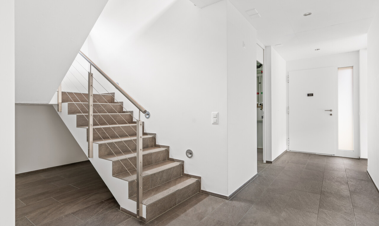 view of stairway