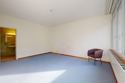 leerer raum mit teppich, carpet, inside property, gipskartonwand, und drywall