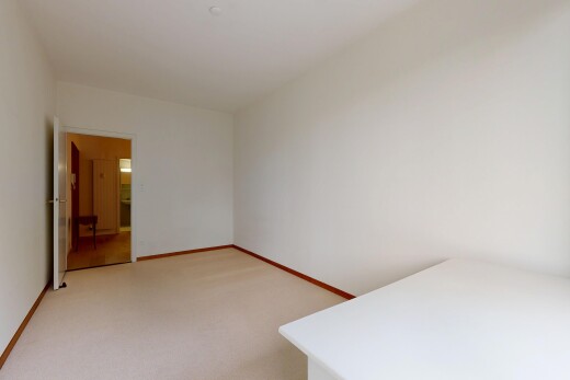 leerer raum mit teppich, carpet, inside property, gipskartonwand, und drywall