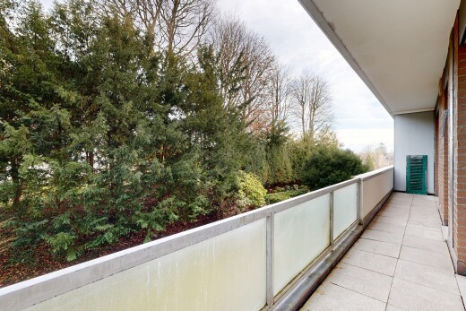 balkon mit from property, balkon, und overcast