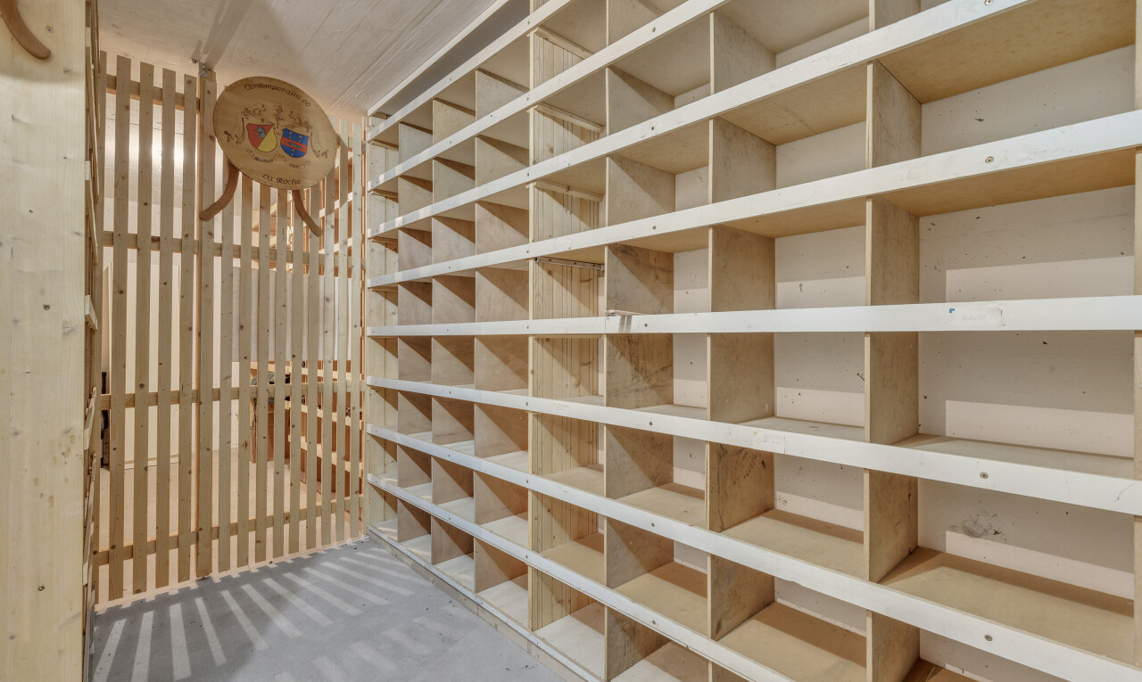 view of storage room