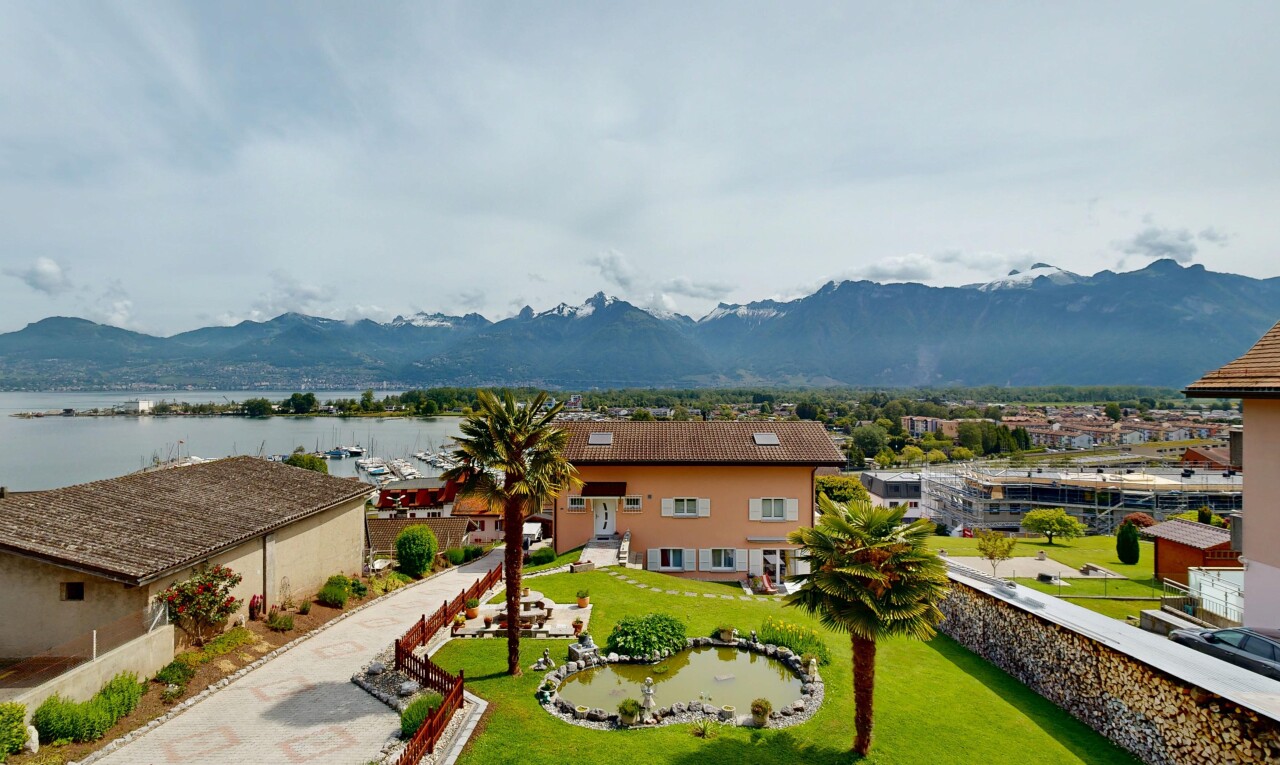 vue sur la montagne avec vue sur la montagne, mountain view, et drone view