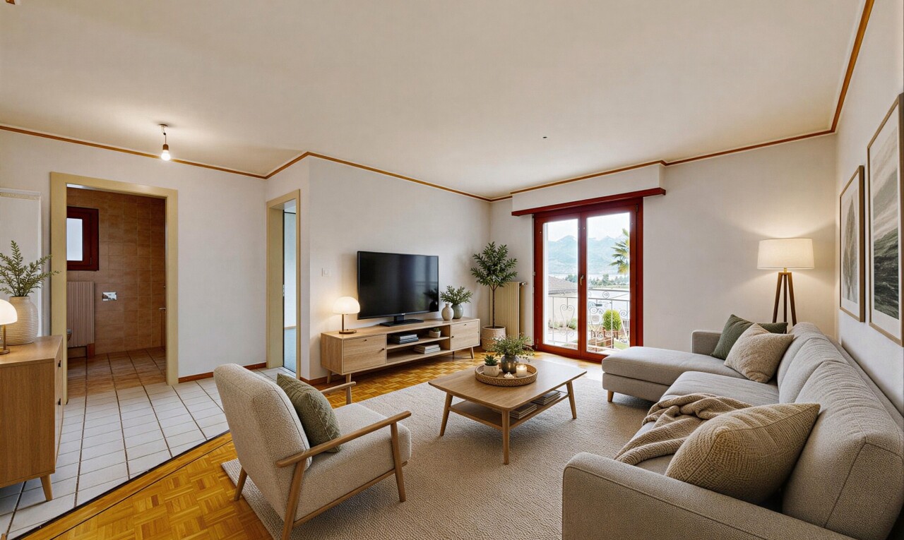 pièce vide avec inside property, lumière naturelle, natural light, parquet floor, et cloison sèche