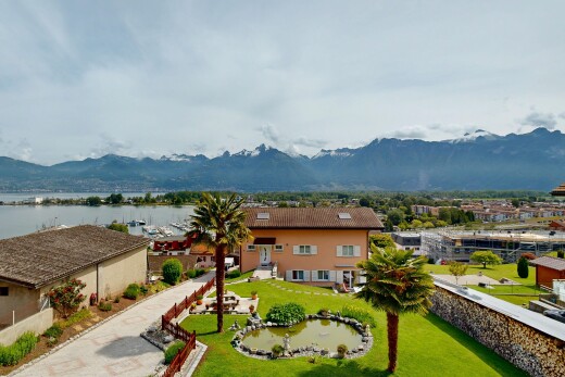 vue sur la montagne avec vue sur la montagne, mountain view, et drone view