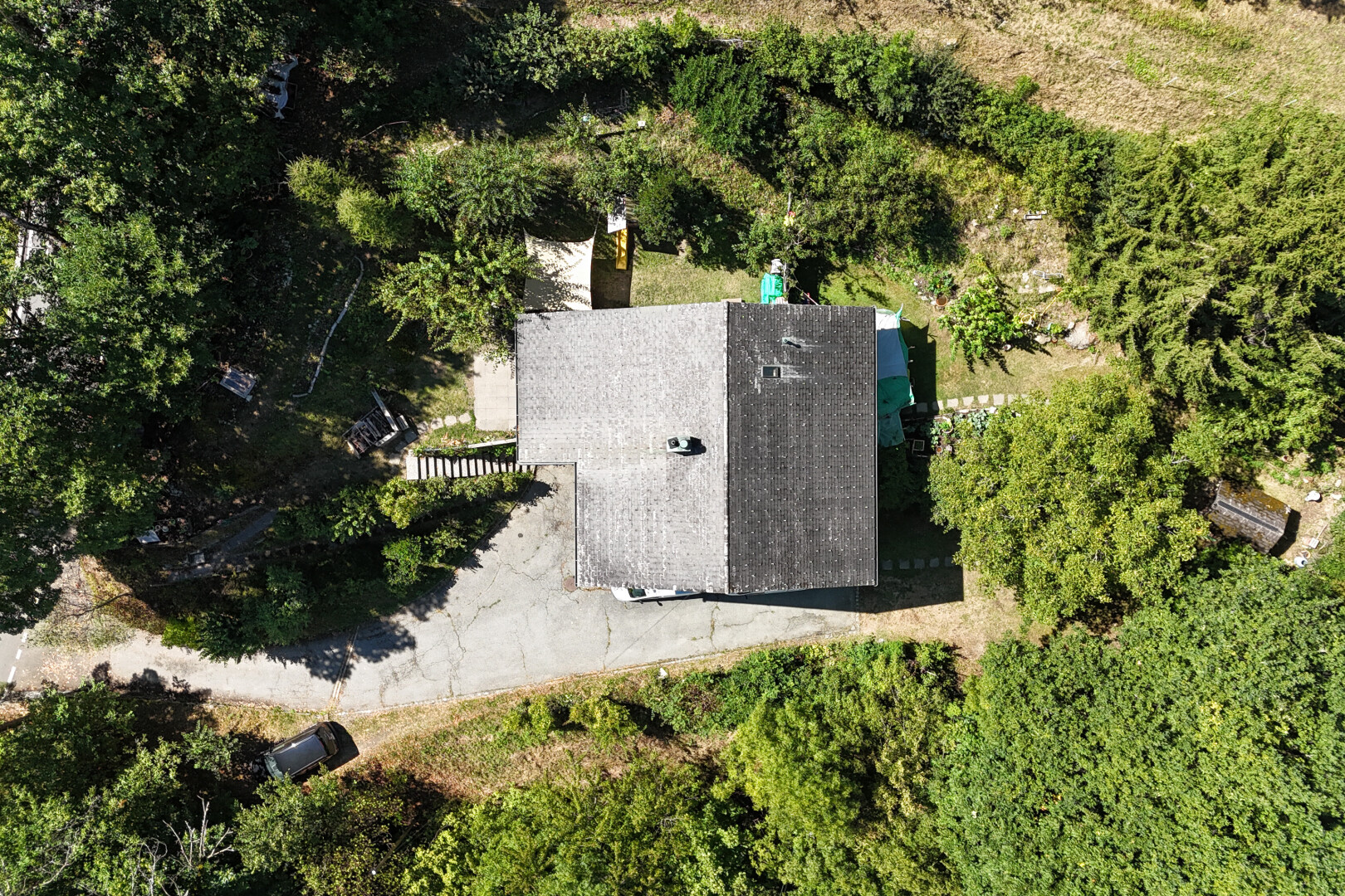 jardin avec property visible