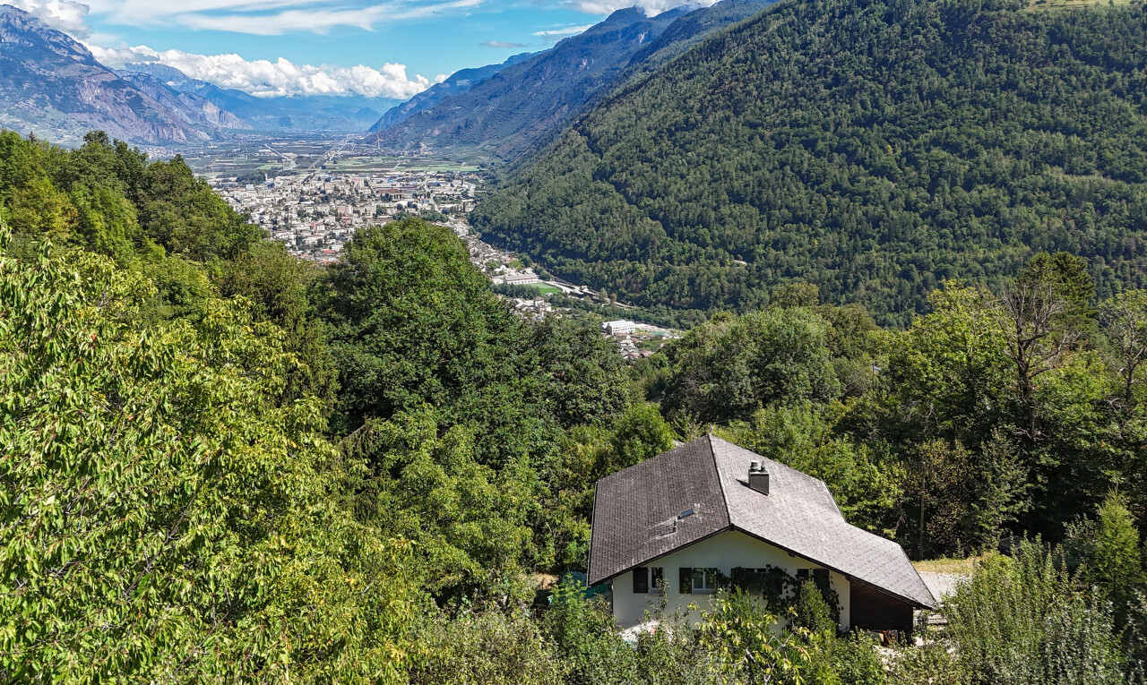 vue sur la montagne avec vue sur la montagne, mountain view, property visible, vue sur la forêt, et forest view