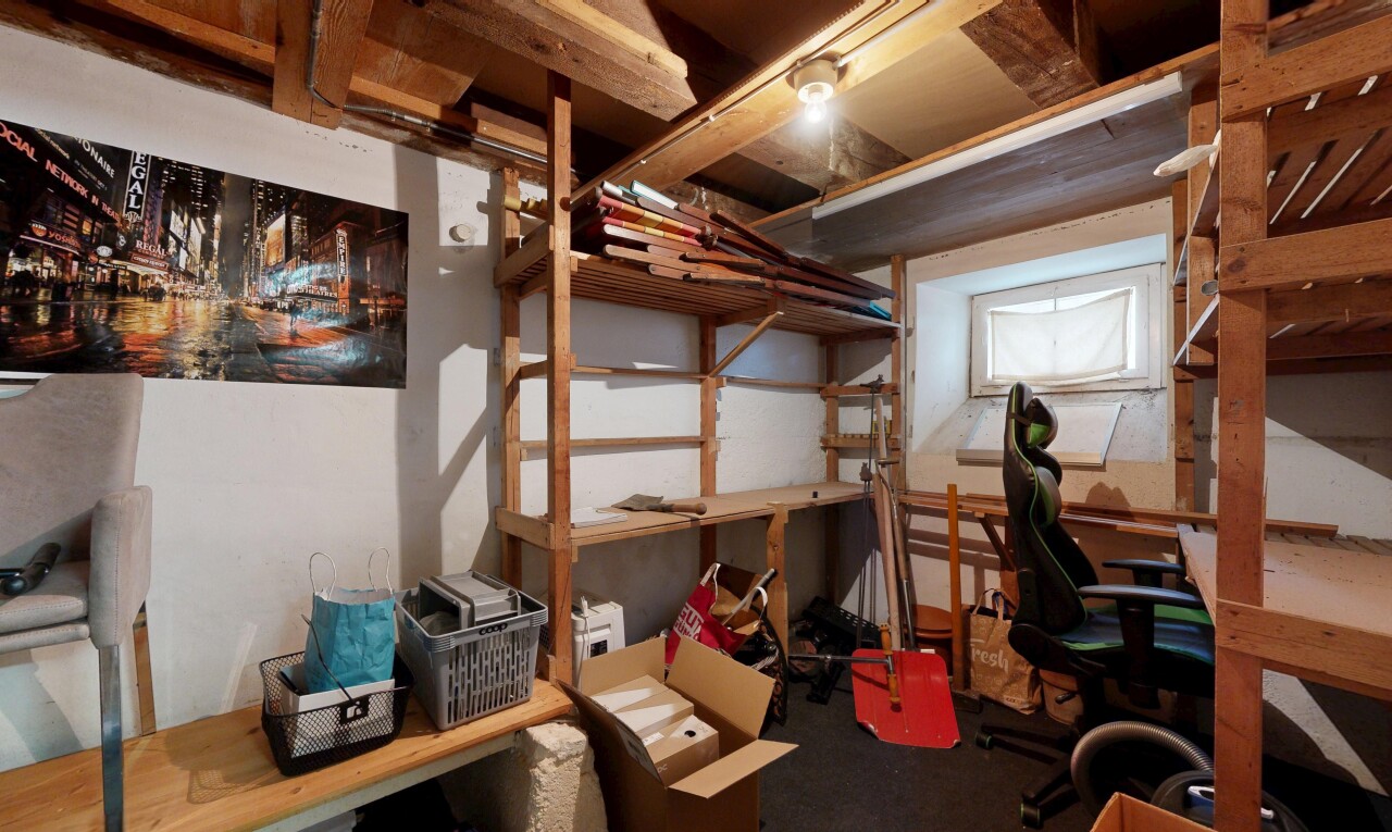 garde-manger avec sous-sol