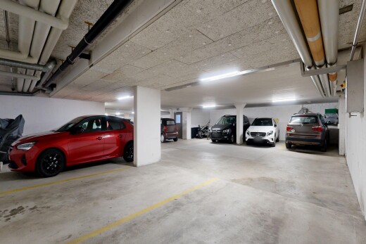 parken mit parkgarage und inside community