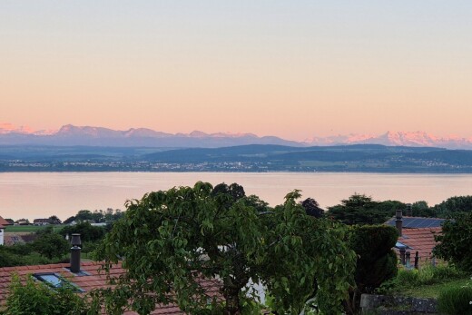 seesicht mit seesicht, water view, und dusk