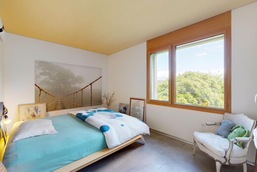 chambre avec drywall, cloison sèche, inside property, day time, et natural light