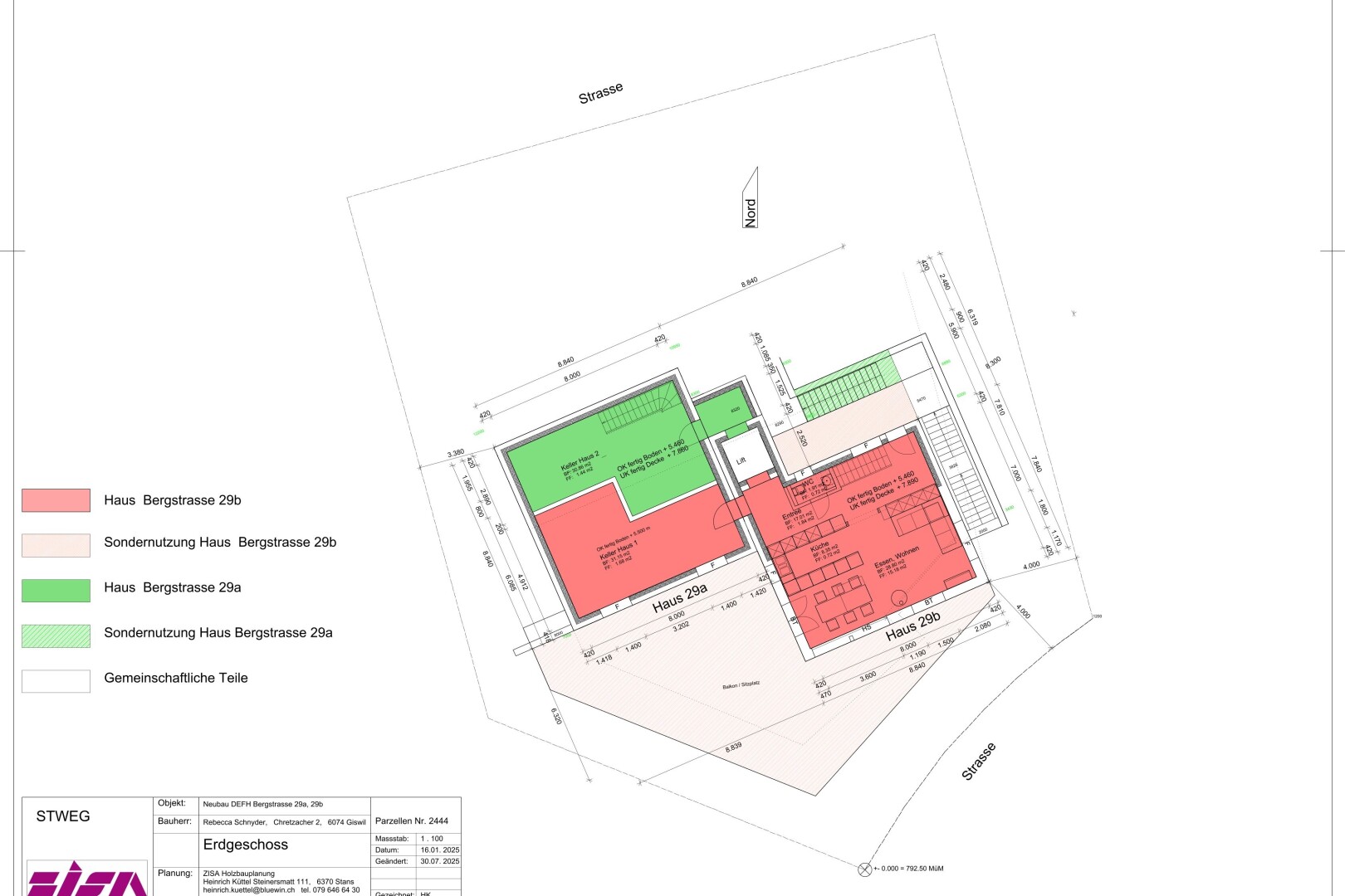 plan d'étage 2d