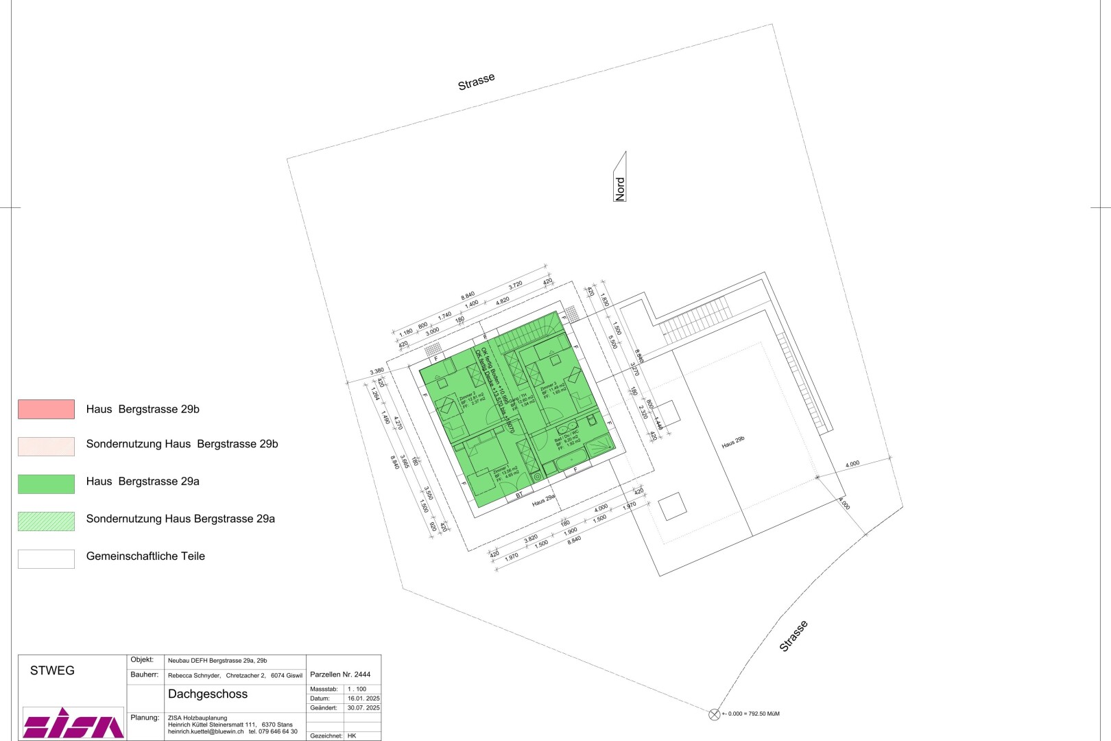 plan d'étage 2d
