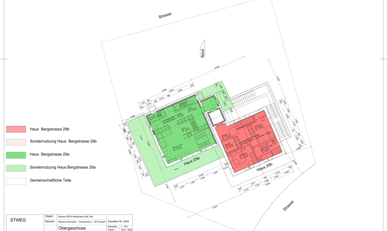 plan d'étage 2d
