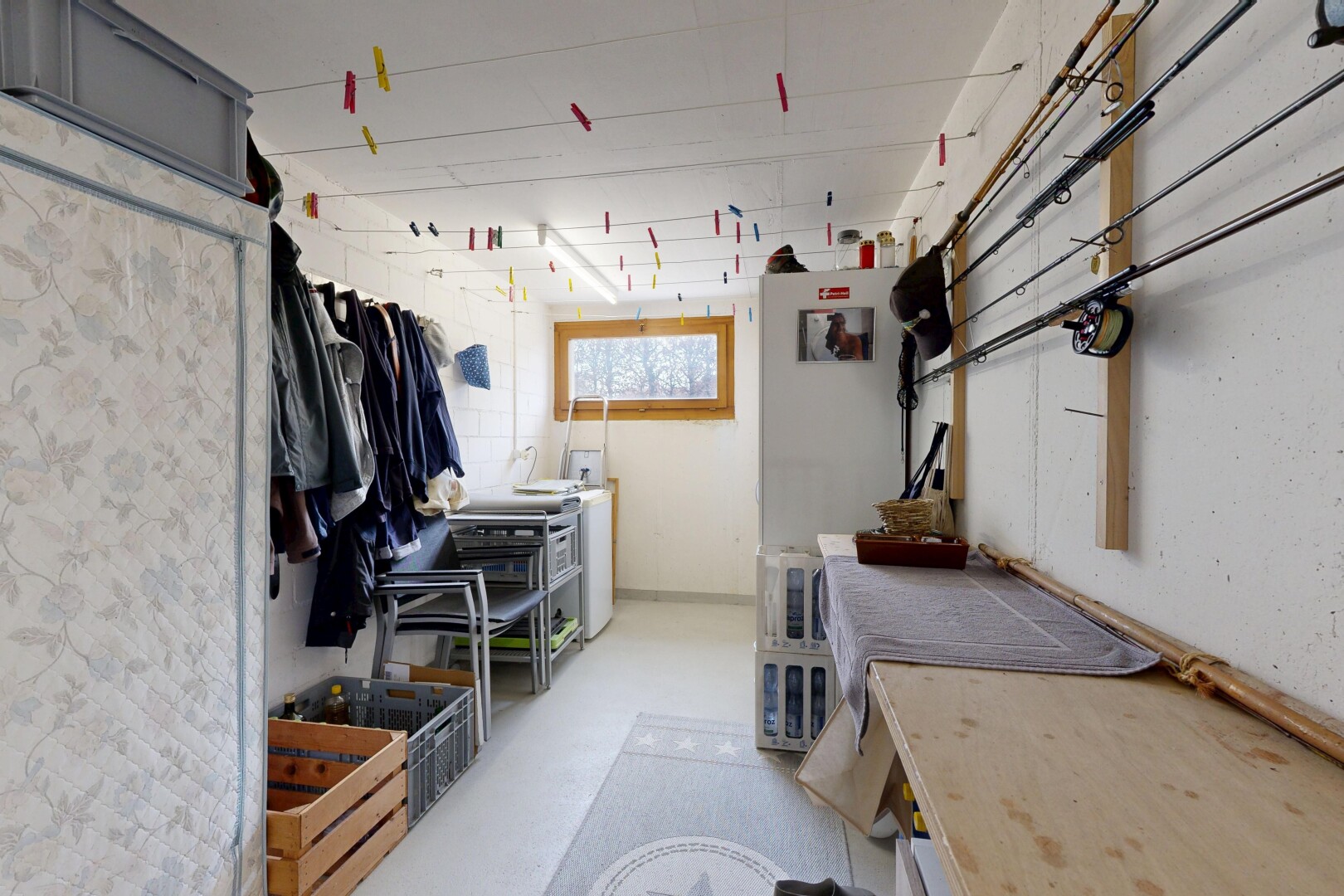 cuisine avec inside property, lumière naturelle, natural light, cloison sèche, et drywall