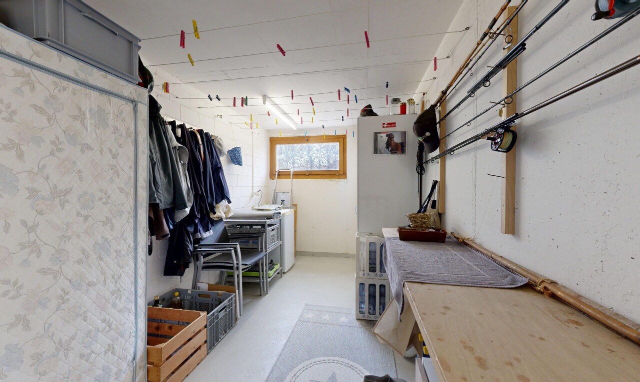 cuisine avec inside property, lumière naturelle, natural light, cloison sèche, et drywall