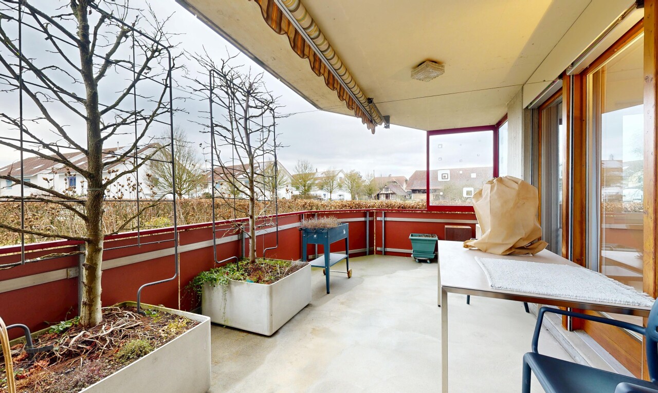 terrasse avec overcast, from property, clôture, et terrasse