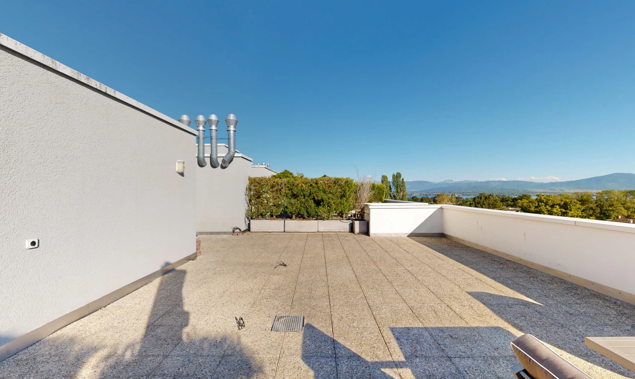 terrasse mit terrasse, from property, day time, mountain view, und blick auf die berge