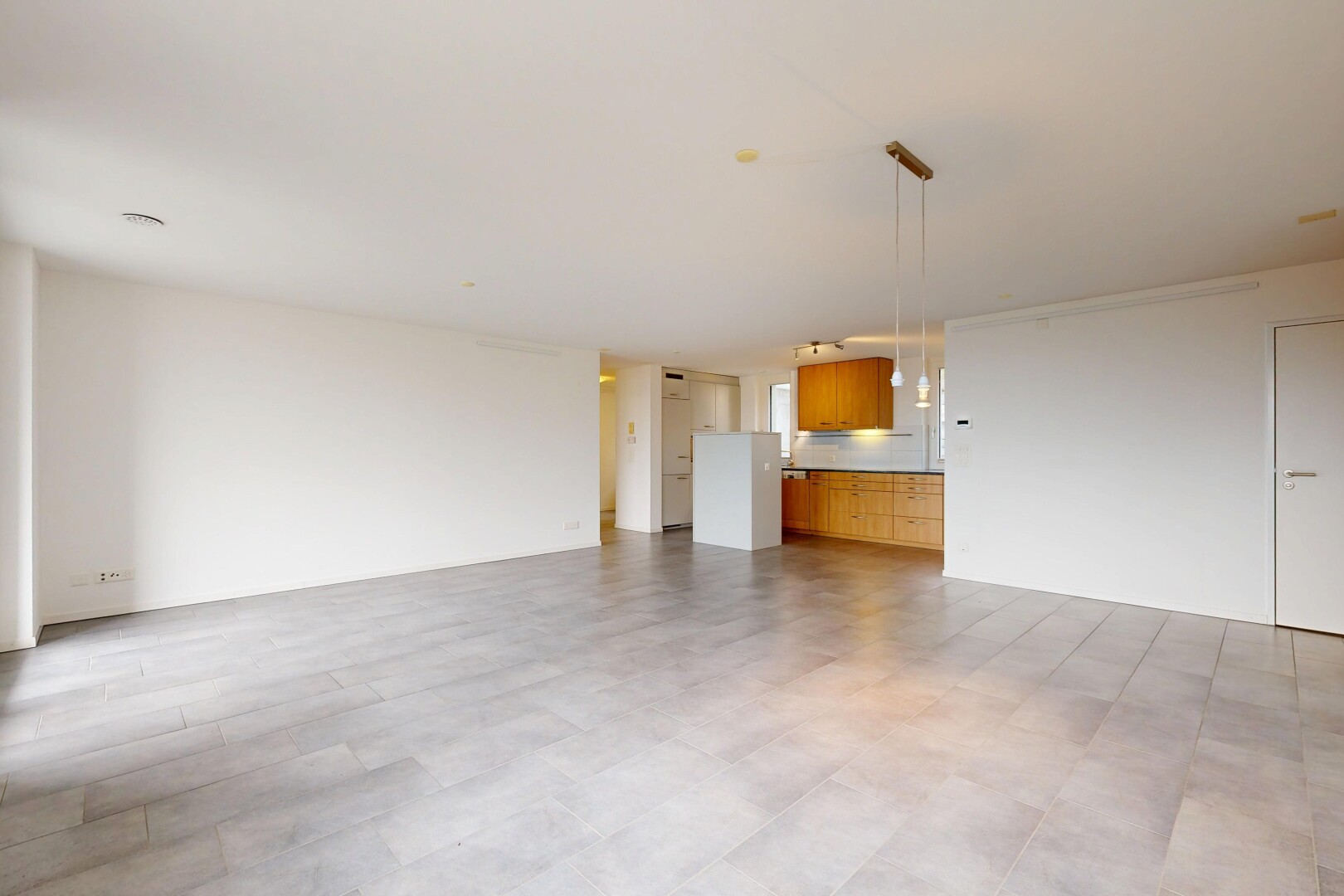 view of spare room