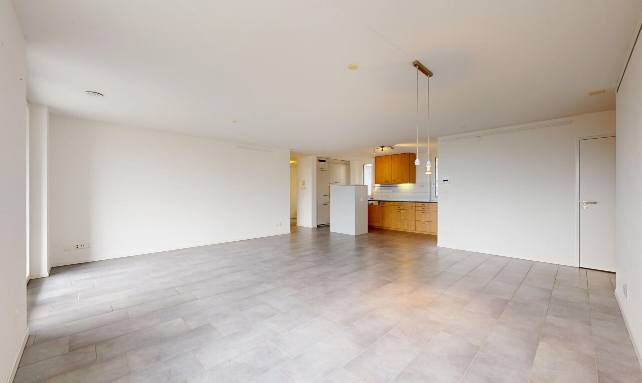 view of spare room