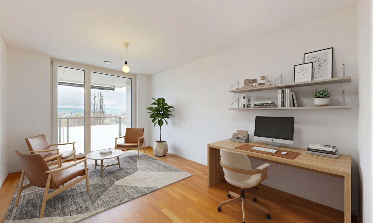 unfurnished room featuring floor to ceiling windows and light wood finished floors
