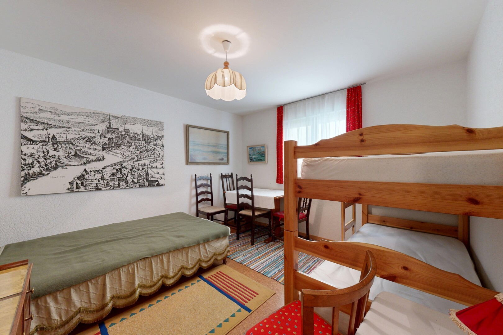 chambre avec lumière naturelle, natural light, inside property, cloison sèche, et drywall