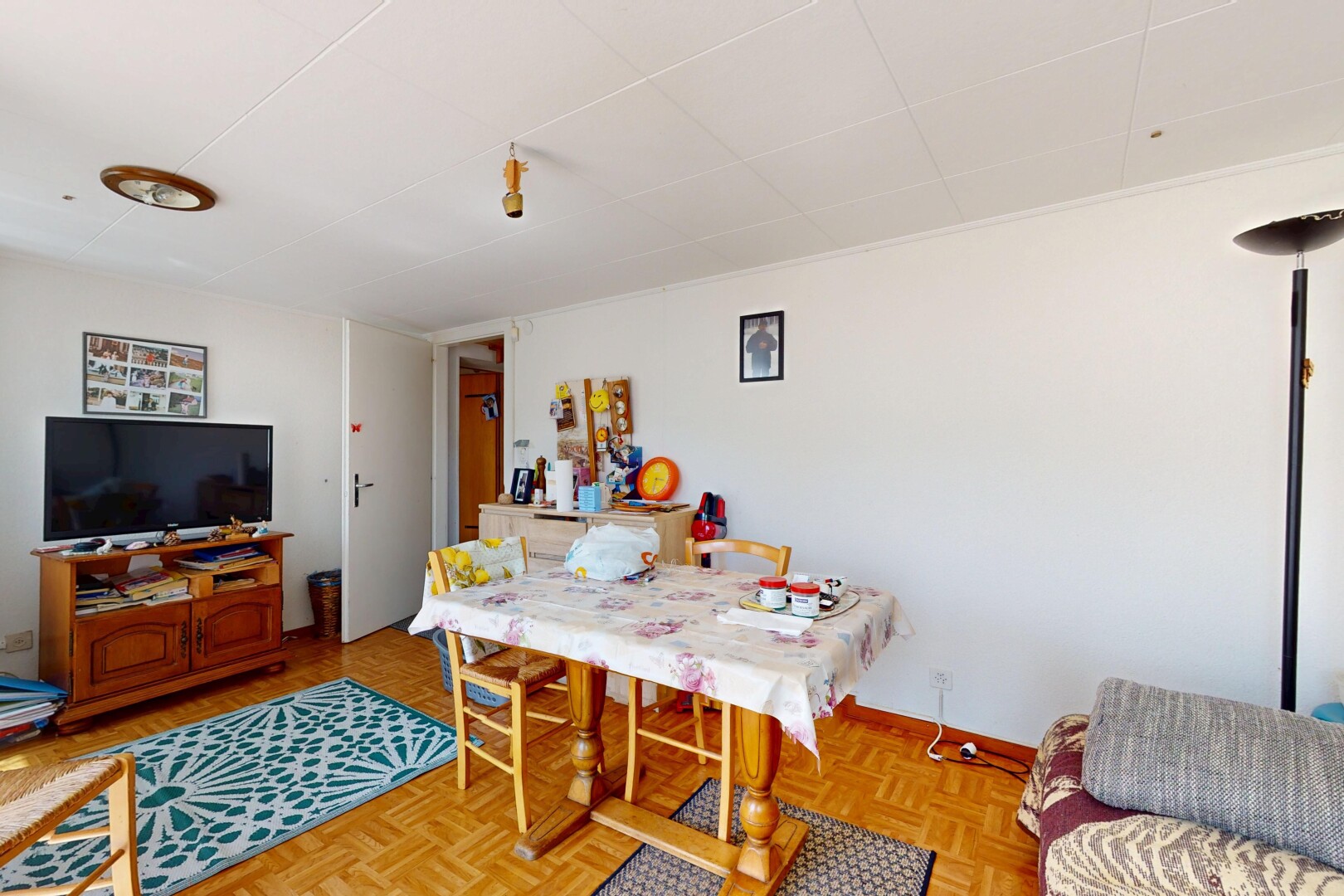view of living / dining room