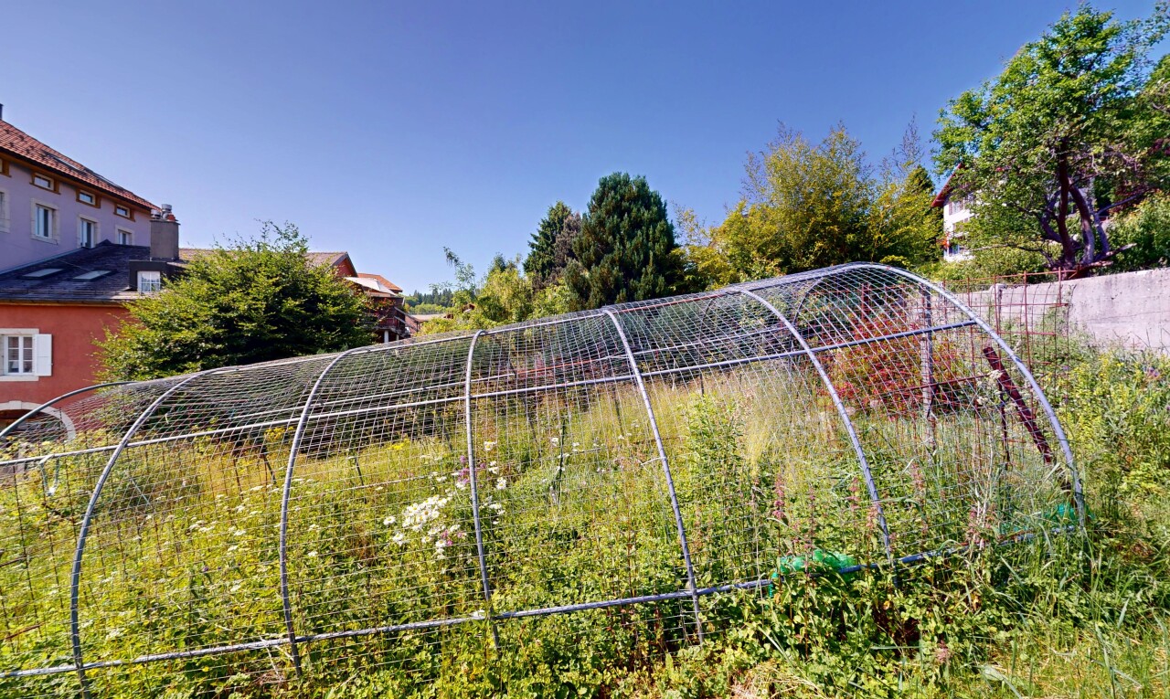 view of garden