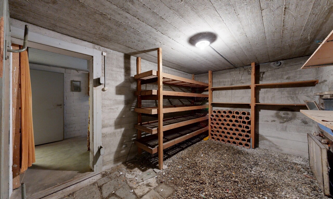 garde-manger avec sous-sol